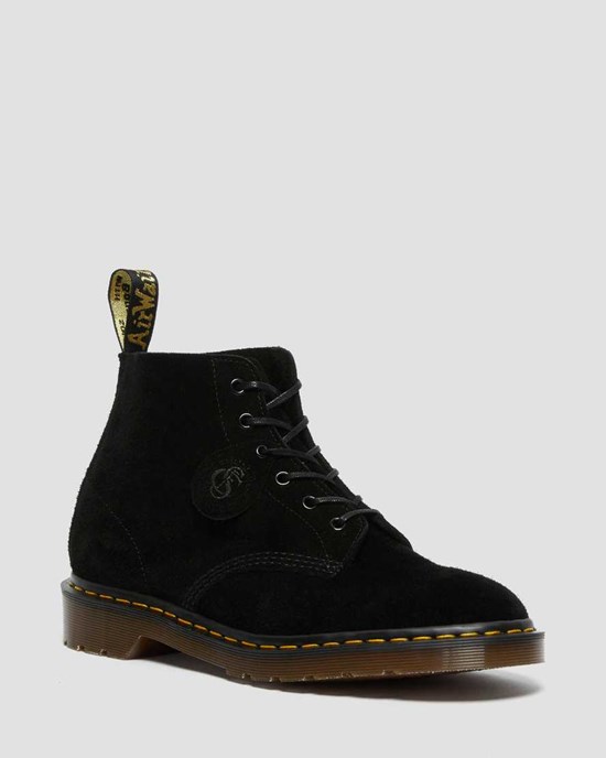 Black Desert Oasis Suede Men's Dr Martens 101 Suede Lace Up Boots | 482970-HJA