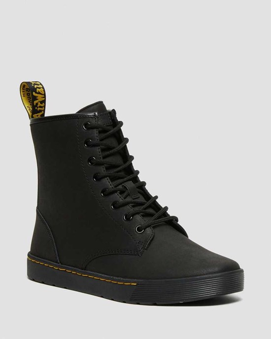 Black Men's Dr Martens Cairo Leather Ankle Boots | 453671-ZLU