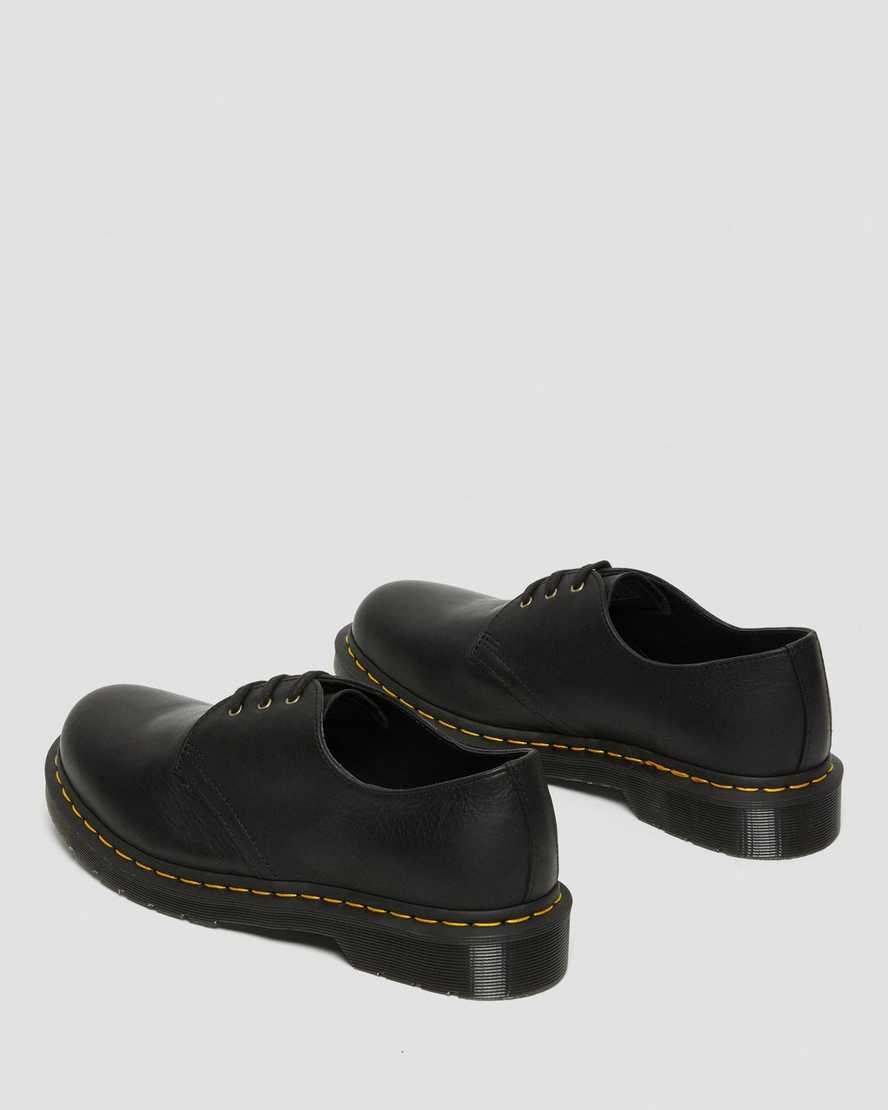 Black Ambassador Men's Dr Martens 1461 Ambassador Leather Oxford Shoes | 498276-CSE