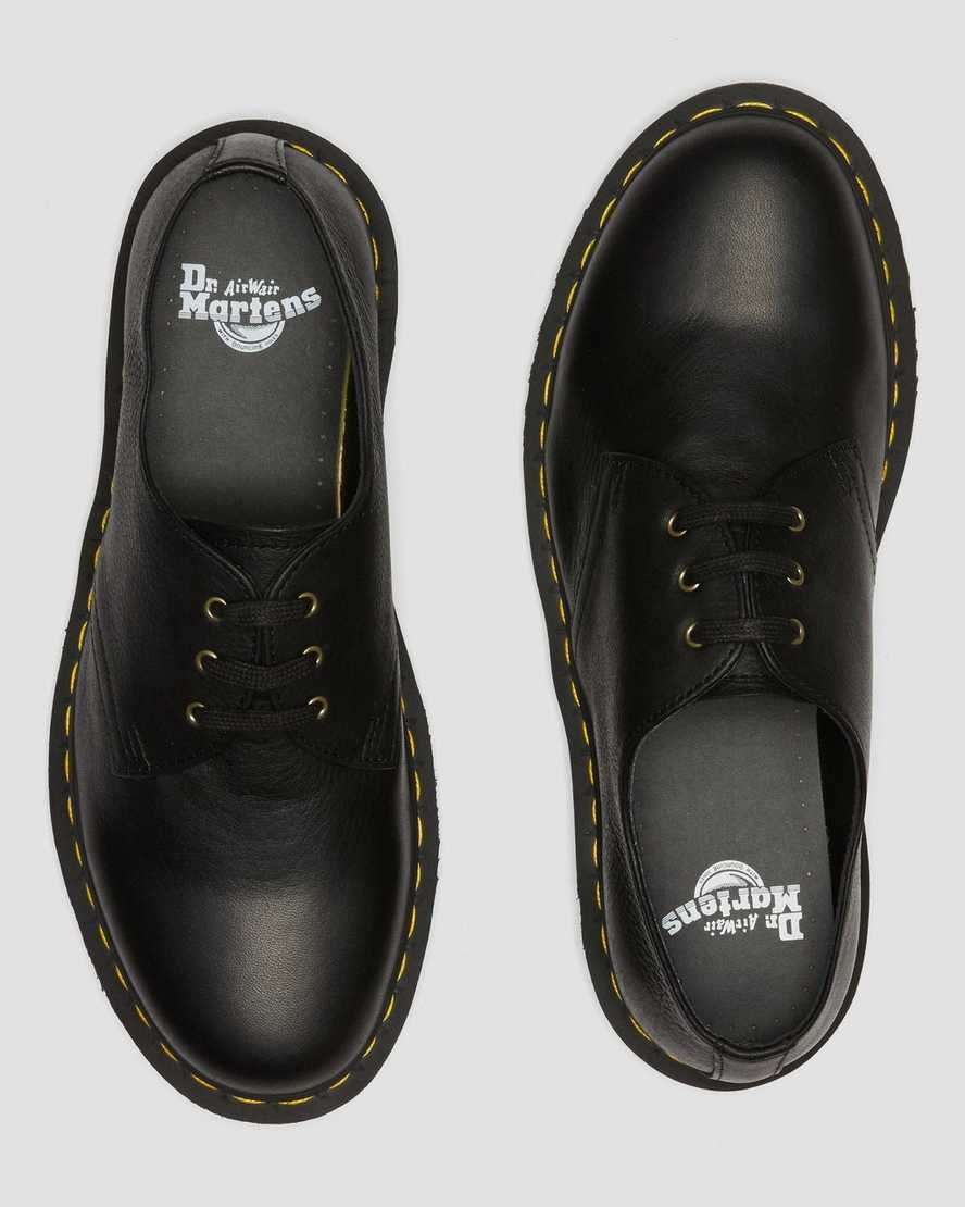 Black Ambassador Men's Dr Martens 1461 Ambassador Leather Oxford Shoes | 498276-CSE