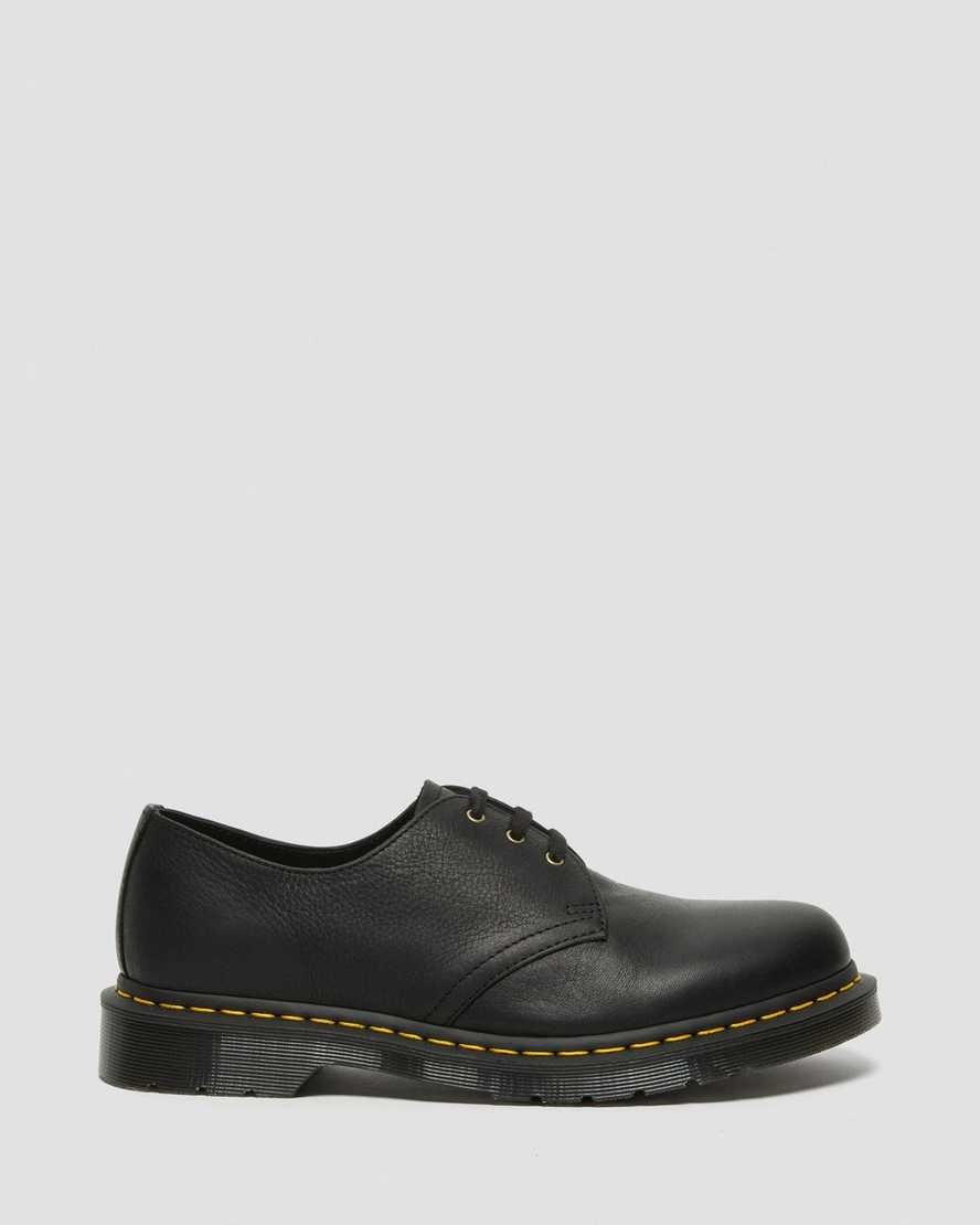 Black Ambassador Men's Dr Martens 1461 Ambassador Leather Oxford Shoes | 498276-CSE