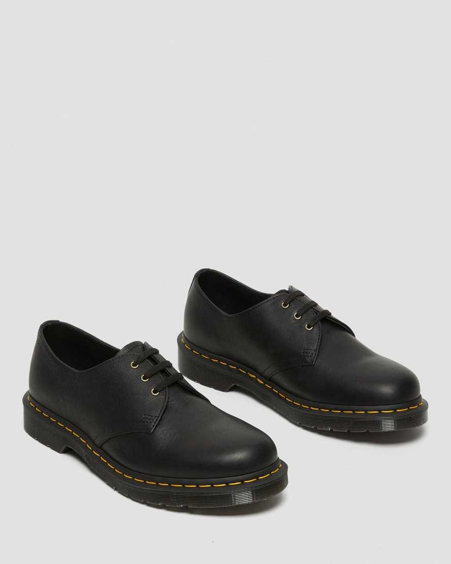 Black Ambassador Men's Dr Martens 1461 Ambassador Leather Oxford Shoes | 498276-CSE