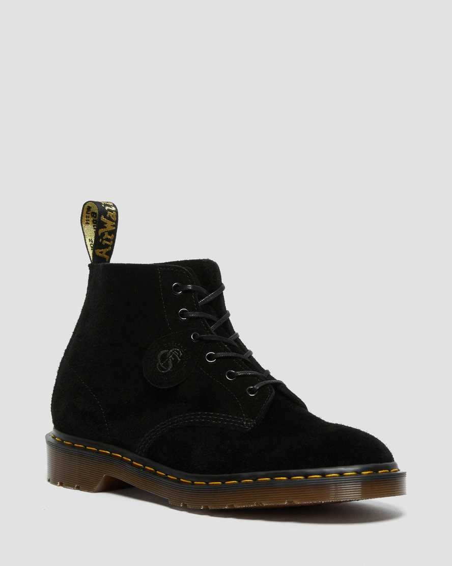 Black Desert Oasis Suede Men\'s Dr Martens 101 Suede Lace Up Boots | 482970-HJA