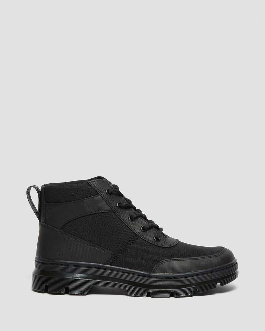 Black Element-poly Rip Stop Men's Dr Martens Bonny Tech Poly Ankle Boots | 493127-ICQ