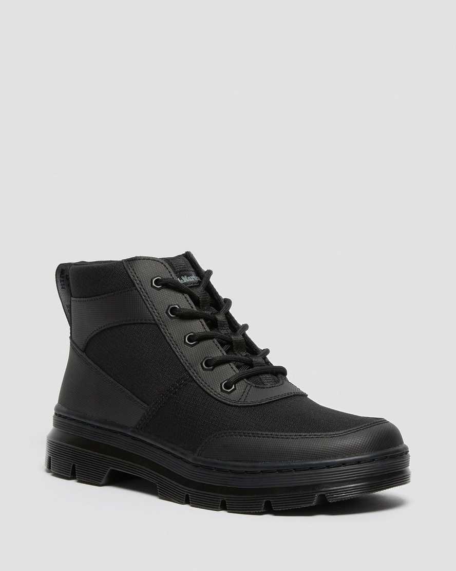 Black Element-poly Rip Stop Men's Dr Martens Bonny Tech Poly Ankle Boots | 493127-ICQ