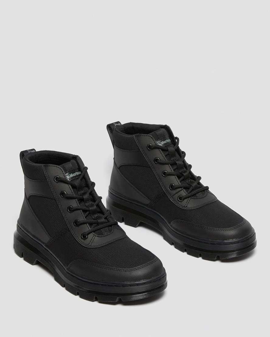 Black Element-poly Rip Stop Men's Dr Martens Bonny Tech Poly Utility Boots | 674190-HIK