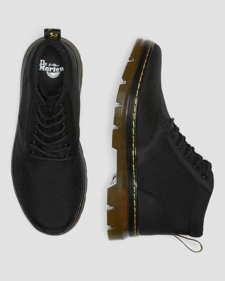 Black Extra Tough Poly Men's Dr Martens Bonny Poly Lace Up Boots | 029781-RYT