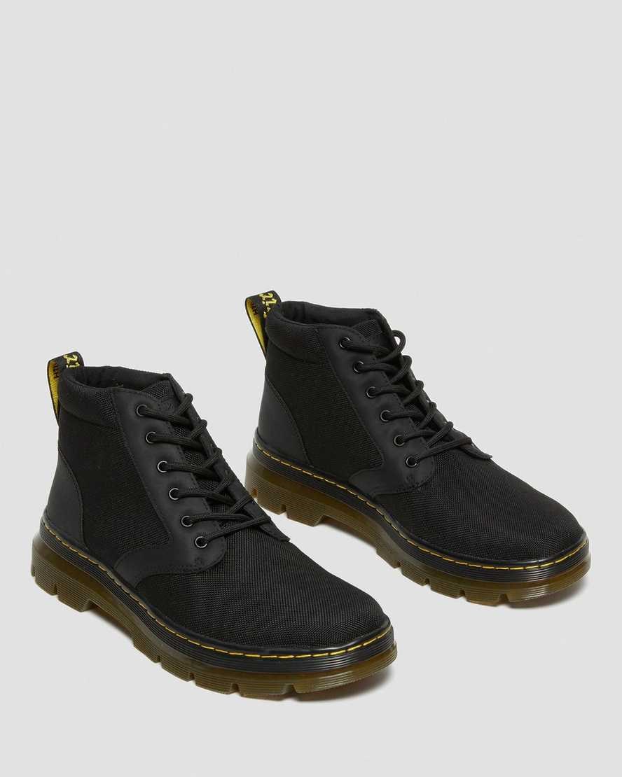 Black Extra Tough Poly Men's Dr Martens Bonny Poly Lace Up Boots | 029781-RYT