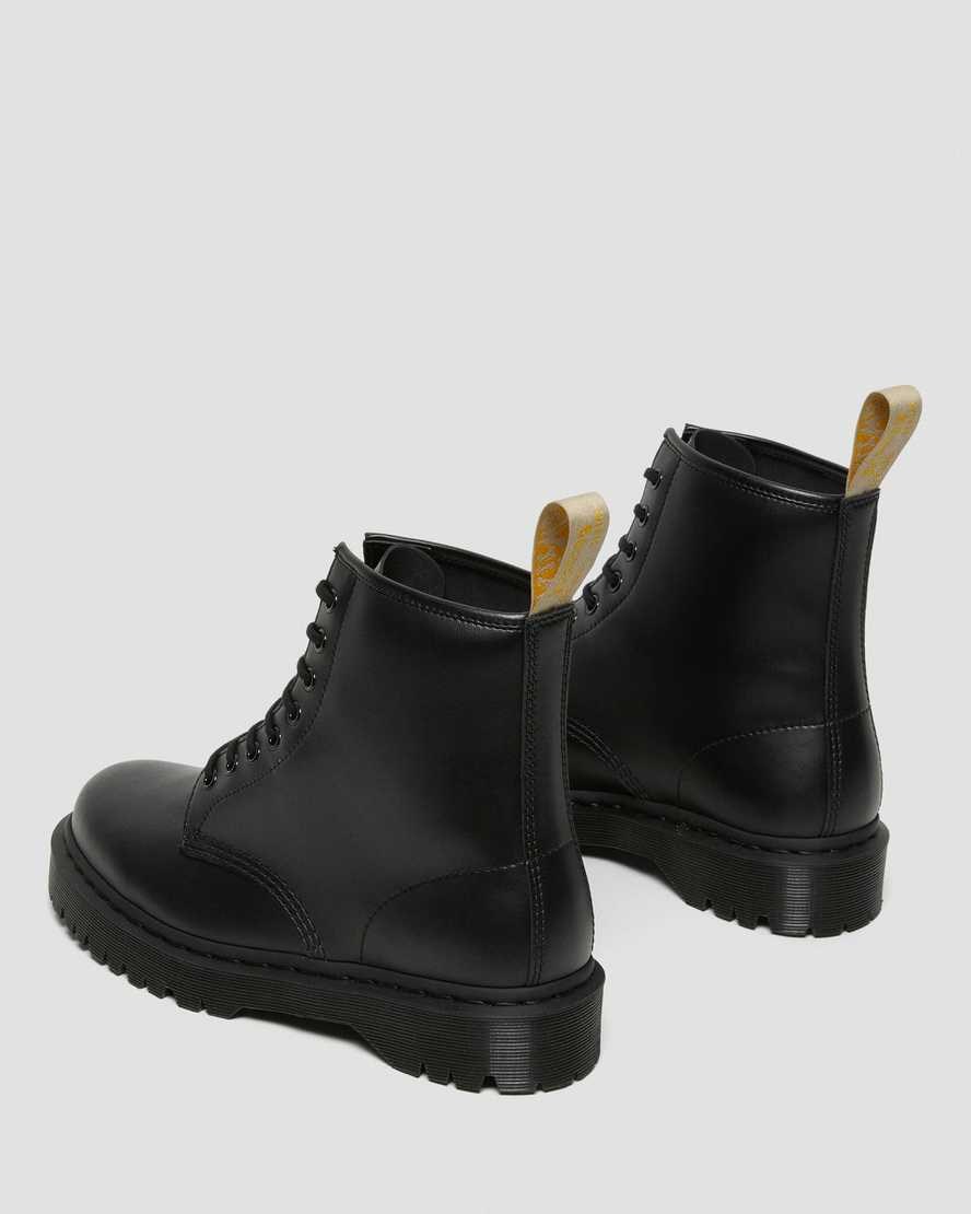 Black Felix Rub Off Men's Dr Martens Vegan 1460 Bex Mono Ankle Boots | 372906-JHI