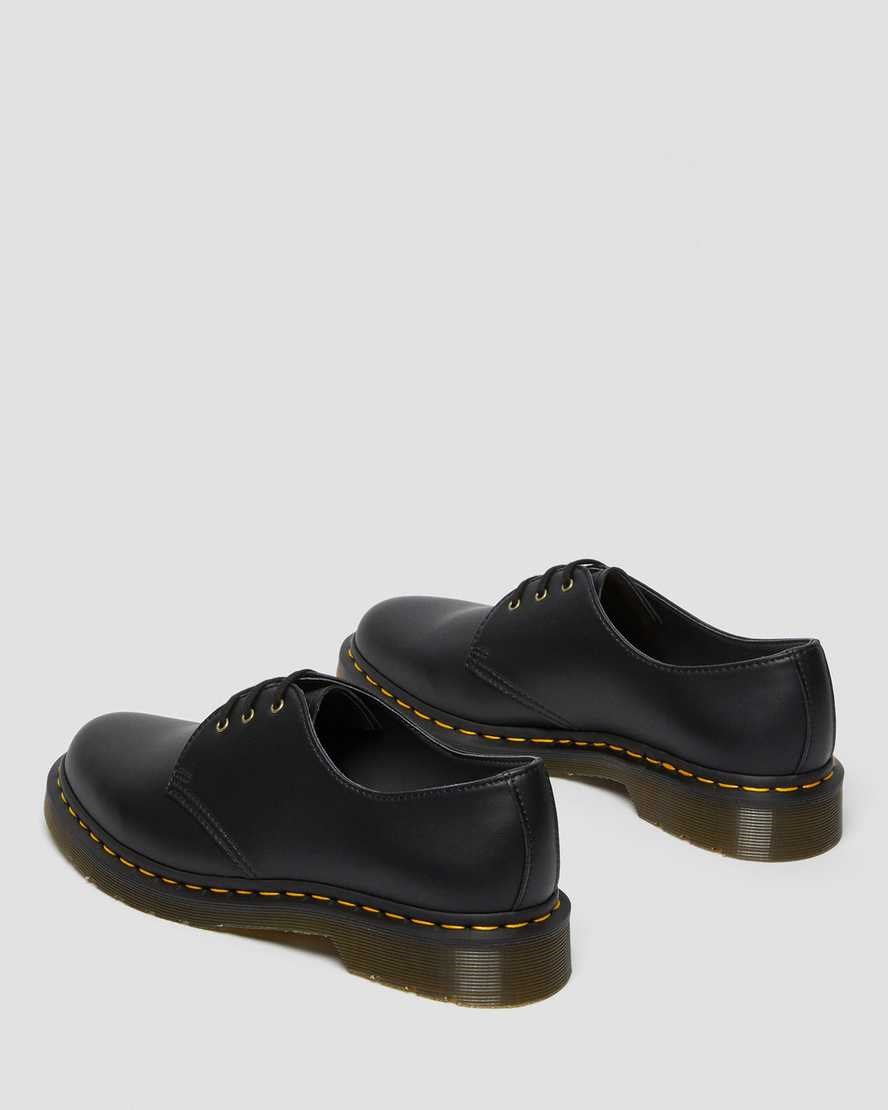 Black Felix Rub Off Men's Dr Martens Vegan 1461 Felix Oxford Shoes | 742301-MNK