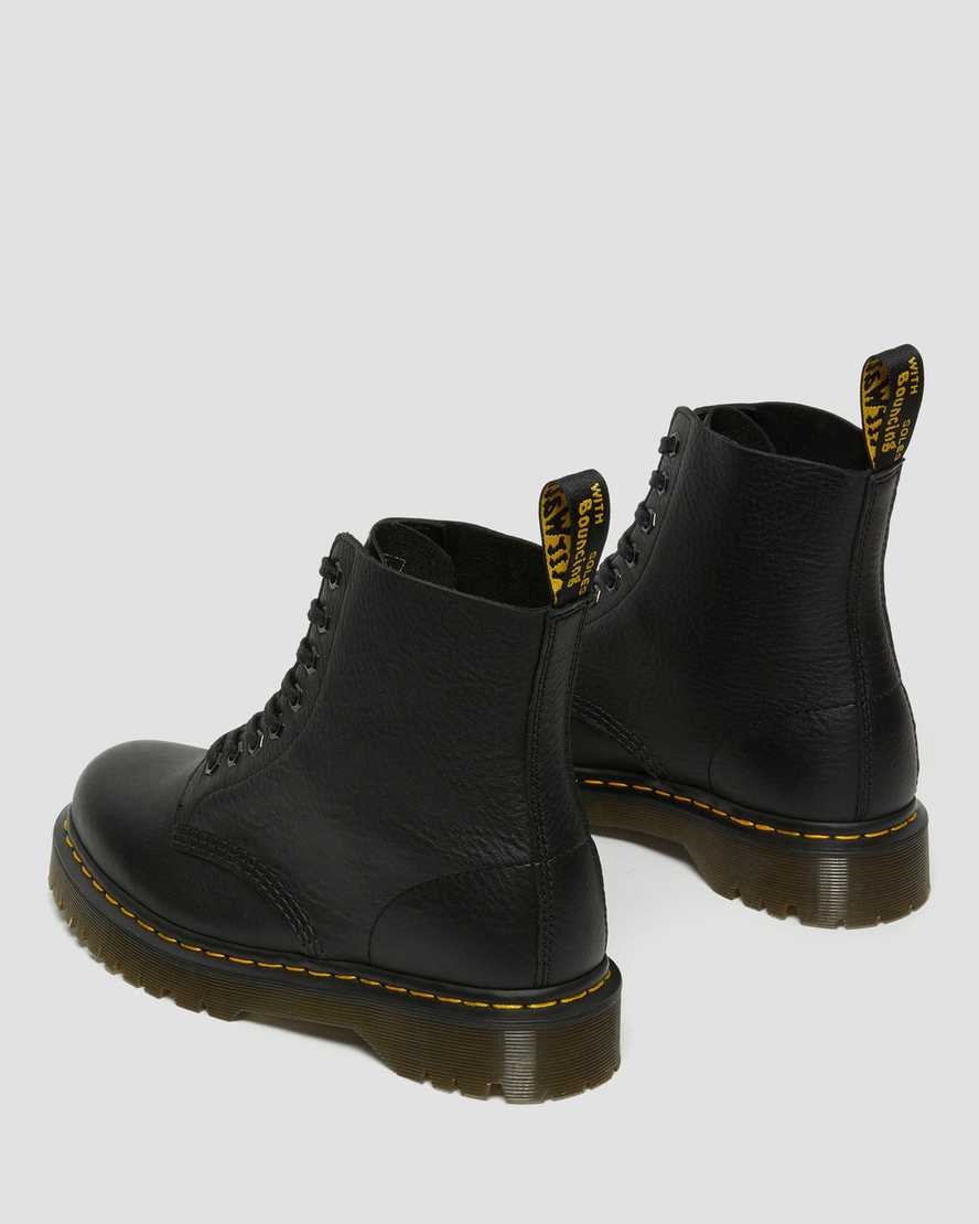 Black Inuck Men's Dr Martens 1460 Pascal Bex Leather Ankle Boots | 682410-RES