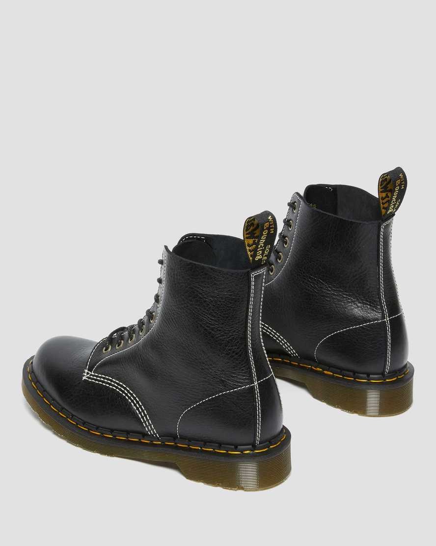 Black Kudu Classic Men's Dr Martens 1460 Pascal Made in England Classic Leather Lace Up Boots | 348602-SDX