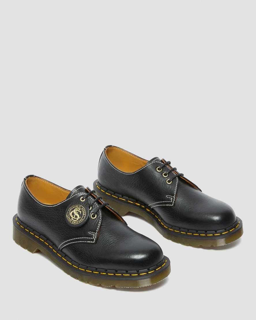 Black Kudu Classic Women's Dr Martens 1461 Made in England Classic Leather Oxford Shoes | 089521-OTK