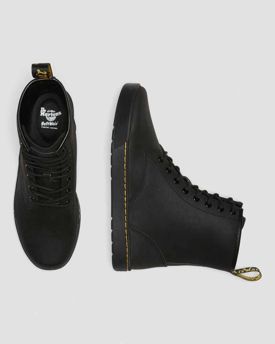 Black Men's Dr Martens Cairo Leather Ankle Boots | 453671-ZLU