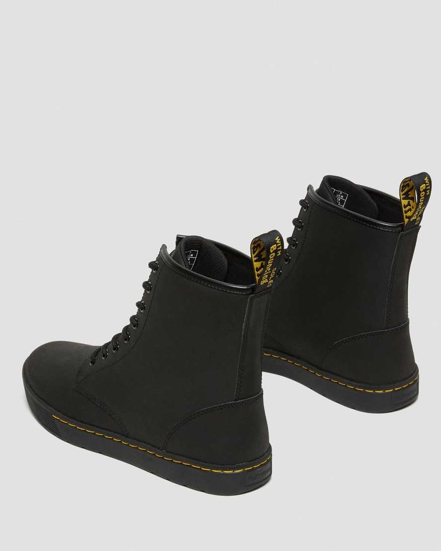 Black Men's Dr Martens Cairo Leather Ankle Boots | 453671-ZLU