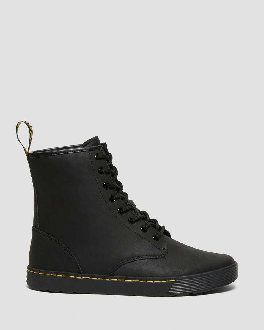 Black Men's Dr Martens Cairo Leather Ankle Boots | 453671-ZLU