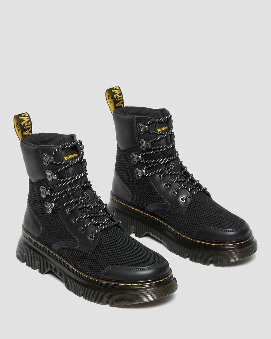 Black Men's Dr Martens Tarik Toe Guard Ankle Boots | 018234-ZET