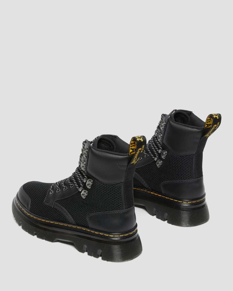 Black Men's Dr Martens Tarik Toe Guard Ankle Boots | 018234-ZET