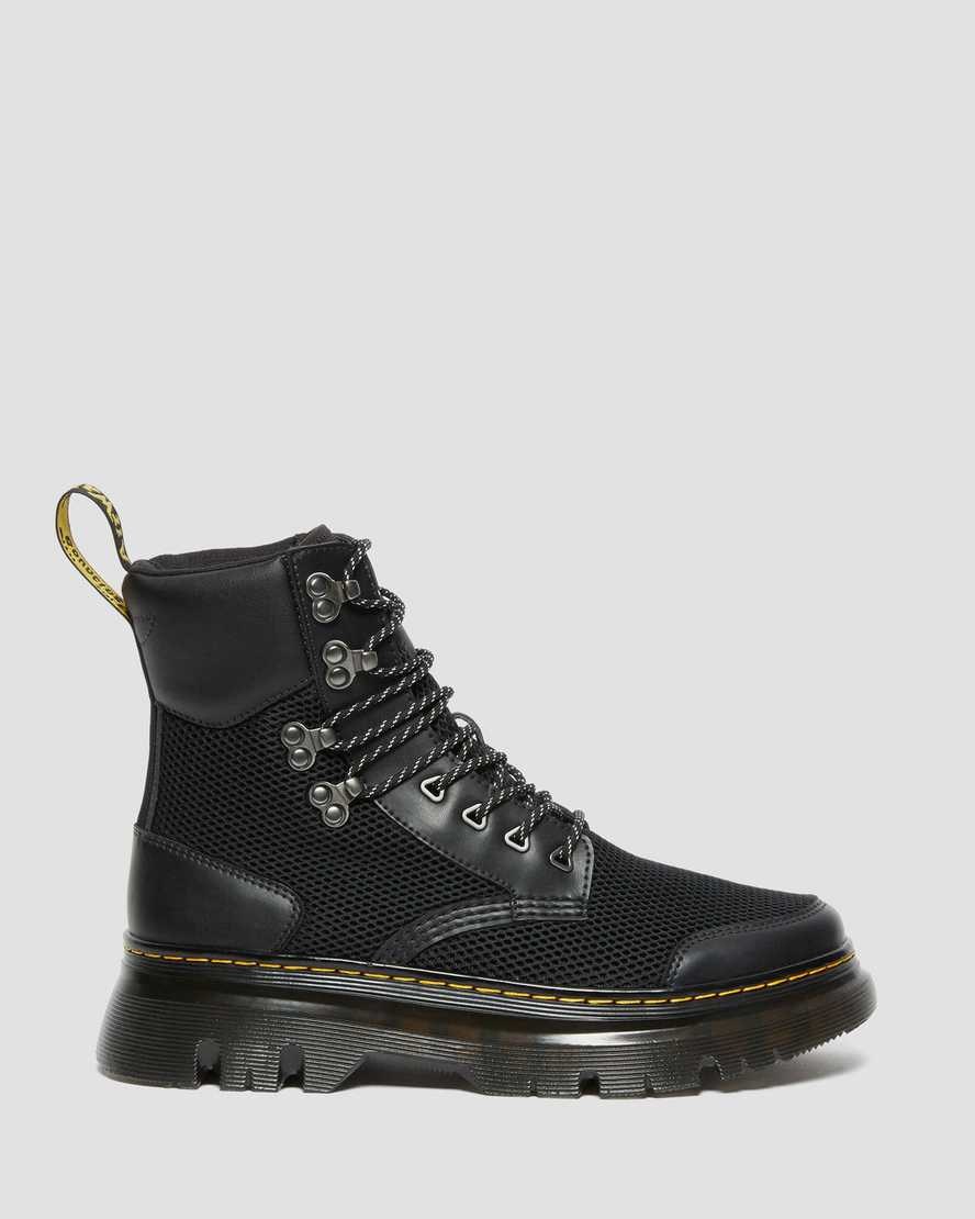 Black Men's Dr Martens Tarik Toe Guard Lace Up Boots | 297134-SIC