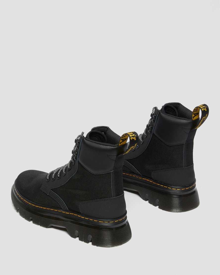 Black Men's Dr Martens Tarik Utility Boots | 854203-QUK