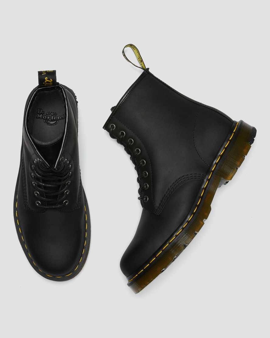 Black Snowplow Men's Dr Martens 1460 DM's Wintergrip Ankle Boots | 146709-SDJ