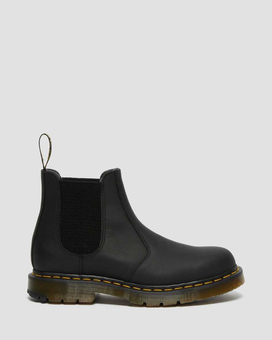 Black Snowplow Women's Dr Martens 2976 DM's Wintergrip Chelsea Boots | 763521-ZWJ