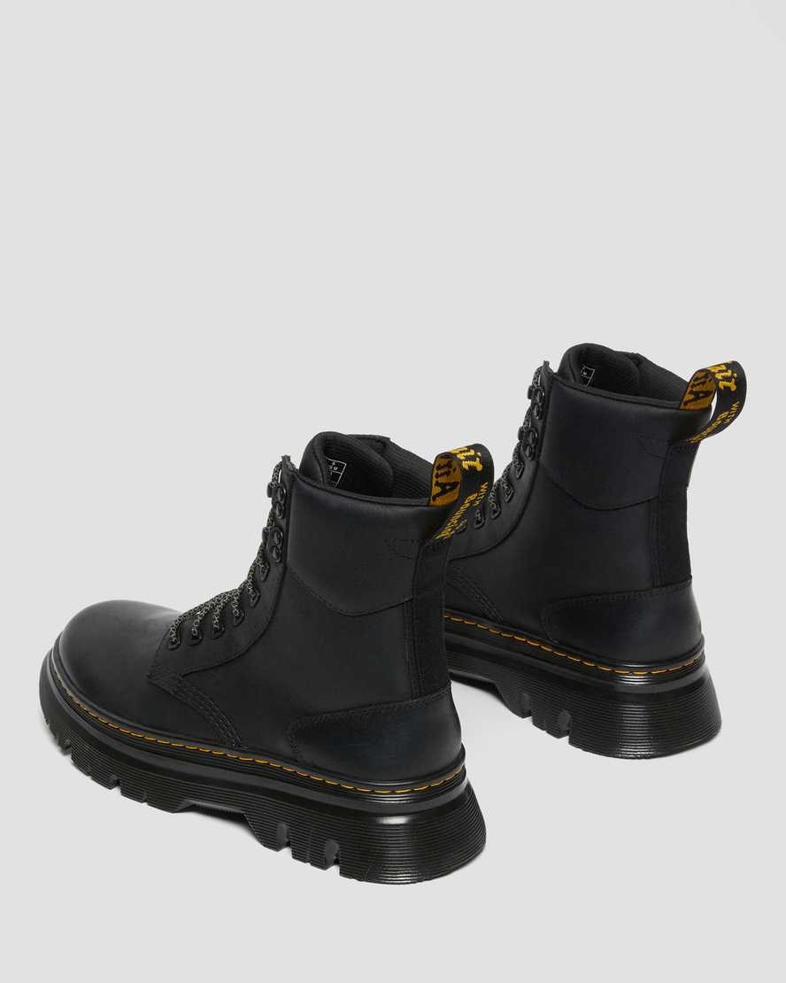 Black Wyoming Men's Dr Martens Tarik Wyoming Leather Ankle Boots | 651289-CAM