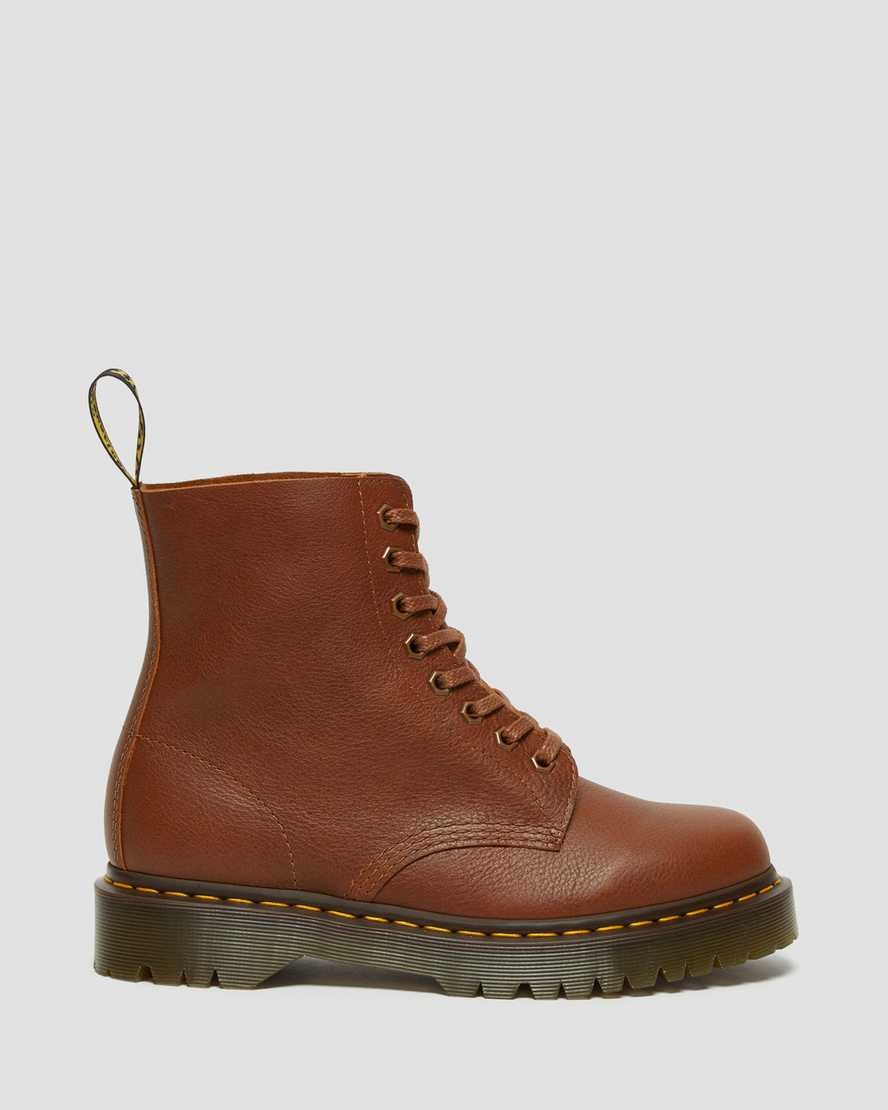 Brown Inuck Men's Dr Martens 1460 Pascal Bex Leather Ankle Boots | 571620-ZKQ