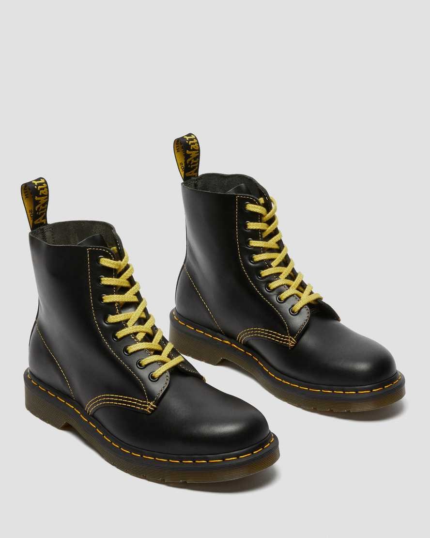 Dark Grey Atlas Women's Dr Martens 1460 Pascal Atlas Leather Ankle Boots | 627918-VYG