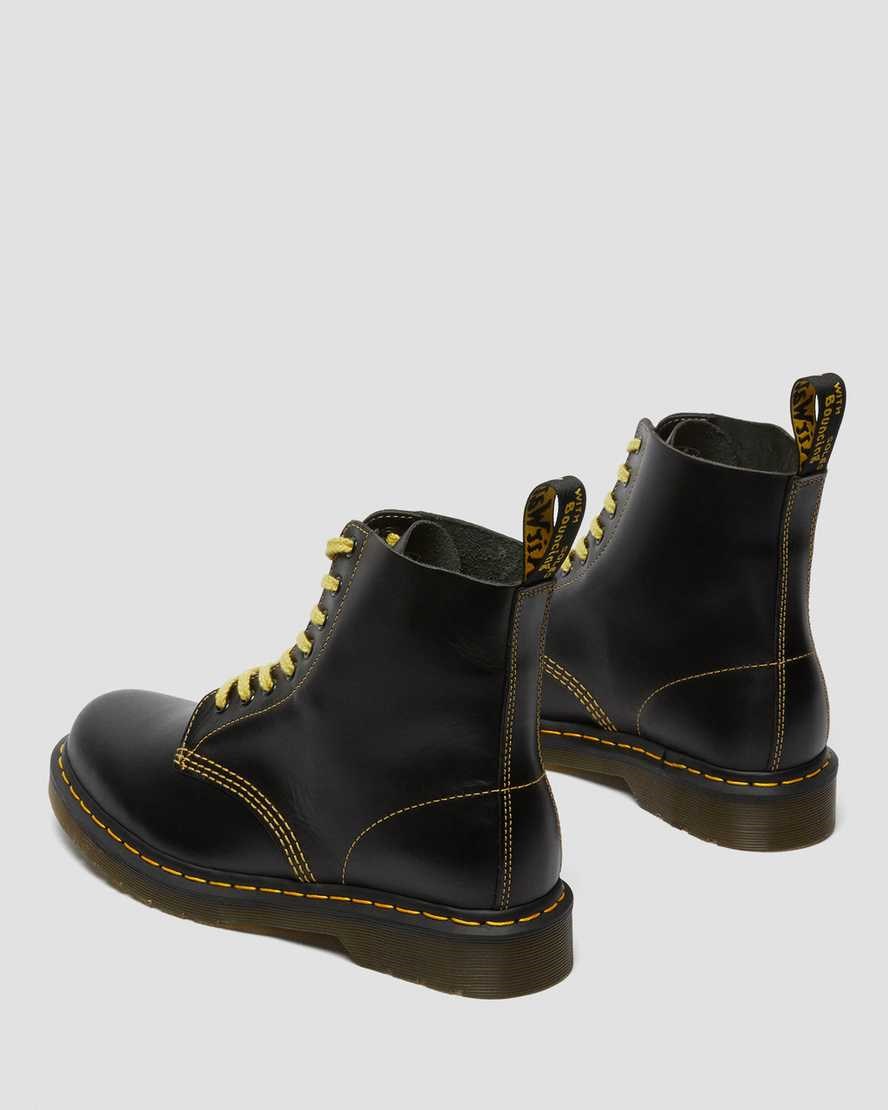 Dark Grey Atlas Women's Dr Martens 1460 Pascal Atlas Leather Ankle Boots | 627918-VYG