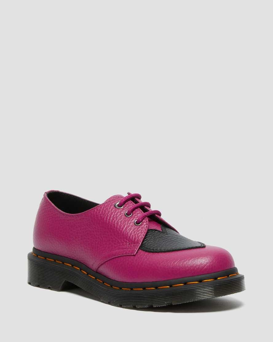 Pink Milled Nappa Leather Women's Dr Martens 1461 Amore Leather Oxford Shoes | 508326-SYM