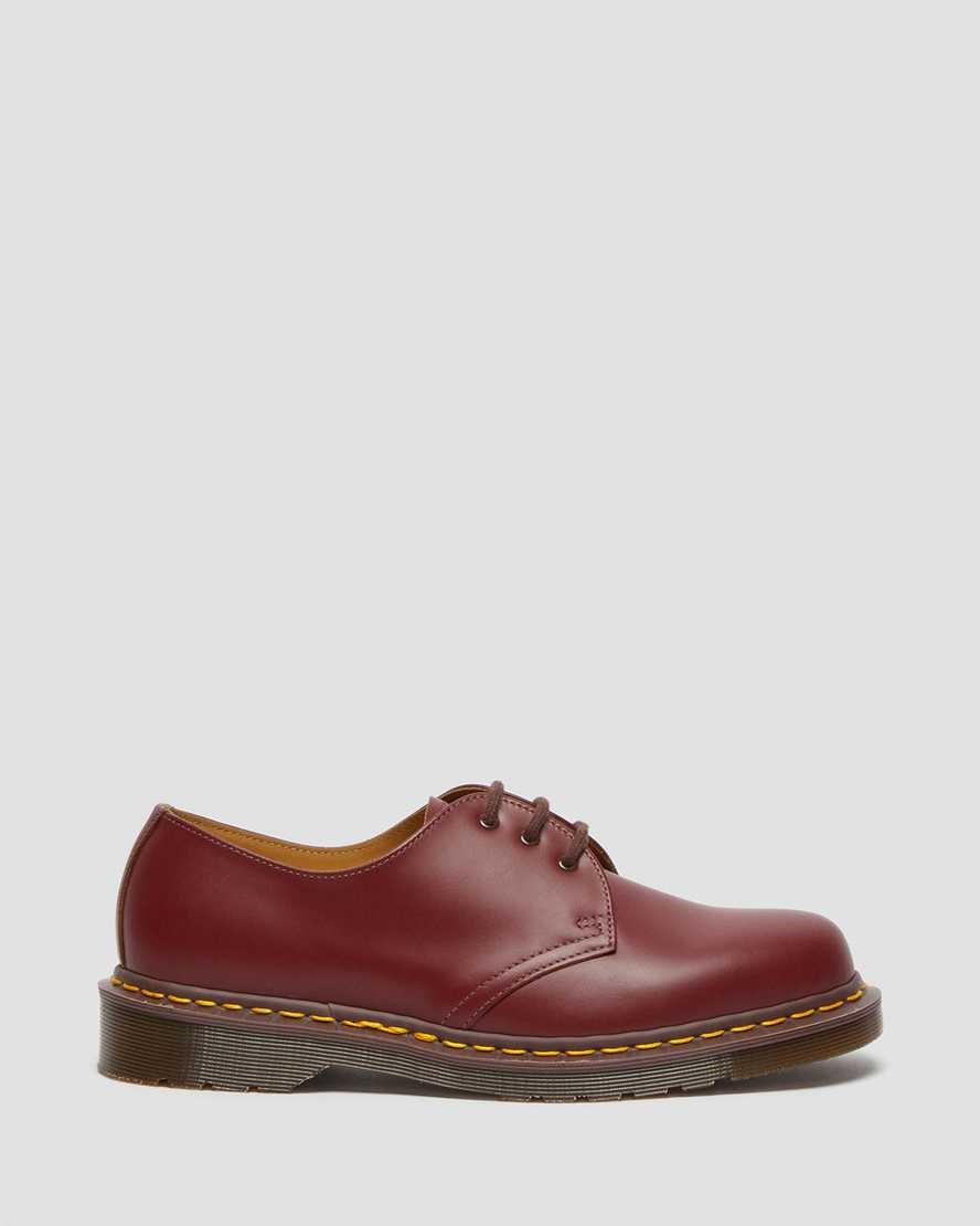 Red Quilon Women's Dr Martens 1461 Vintage Made in England Oxford Shoes | 078529-MCG