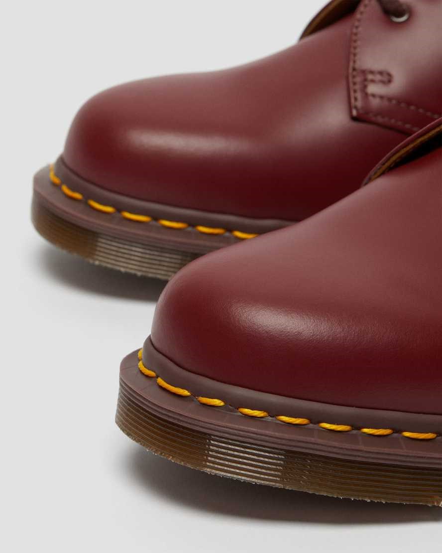 Red Quilon Women's Dr Martens 1461 Vintage Made in England Oxford Shoes | 078529-MCG