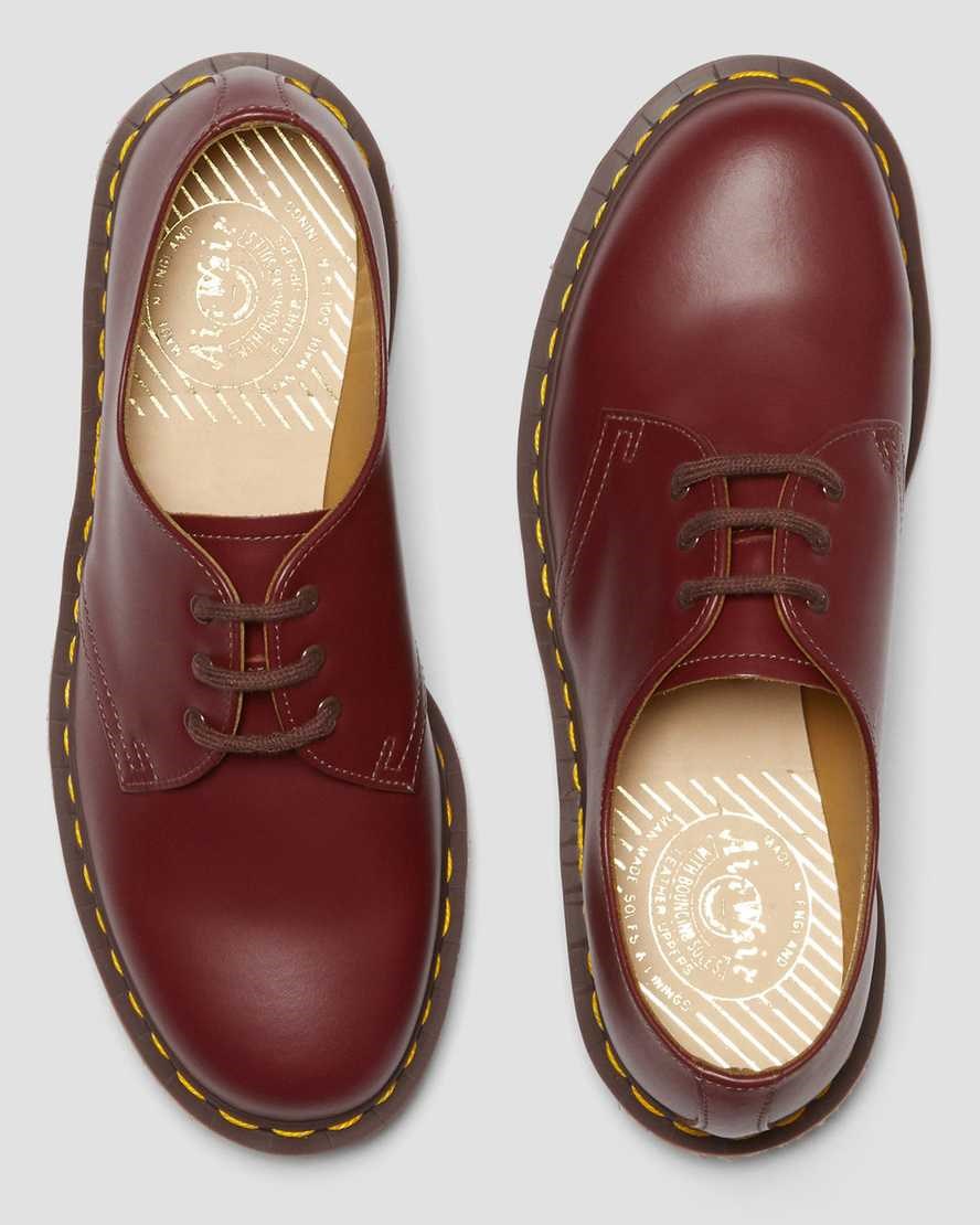 Red Quilon Women's Dr Martens 1461 Vintage Made in England Oxford Shoes | 078529-MCG