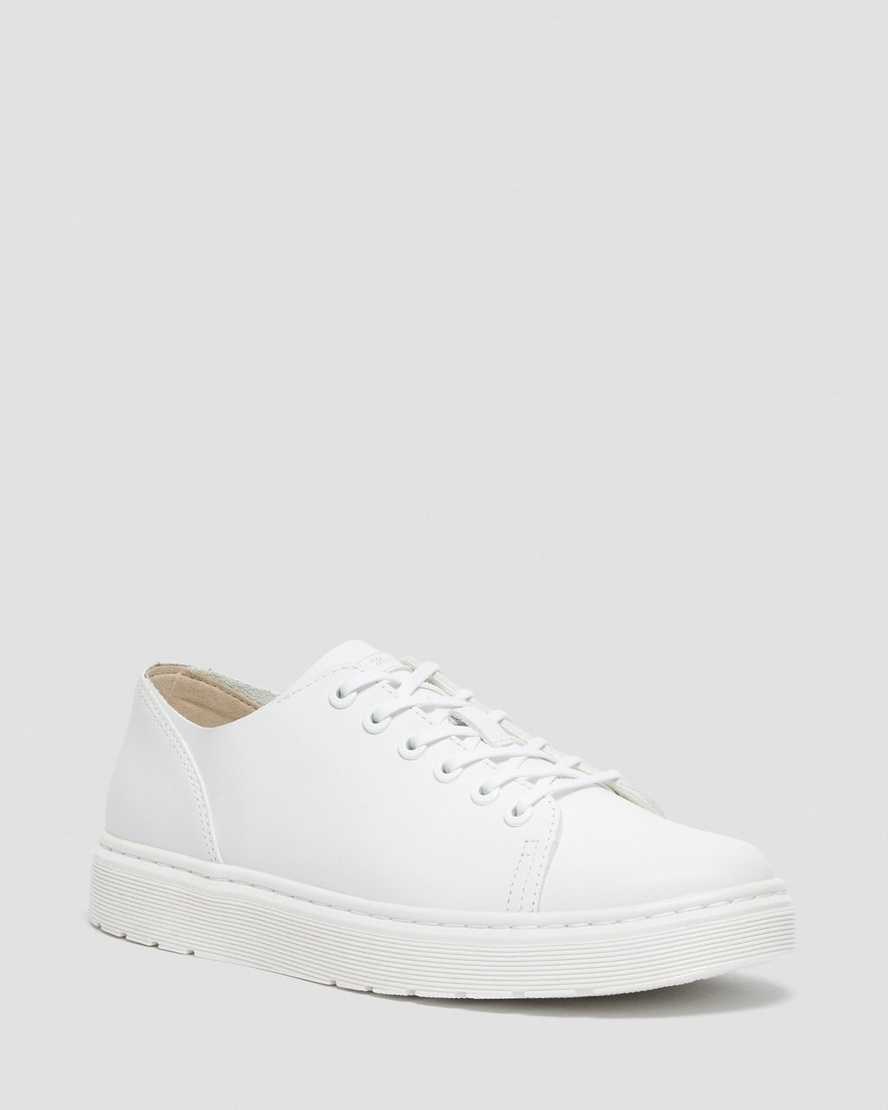 White Venice Women's Dr Martens Dante Leather Oxford Shoes | 817309-VFR